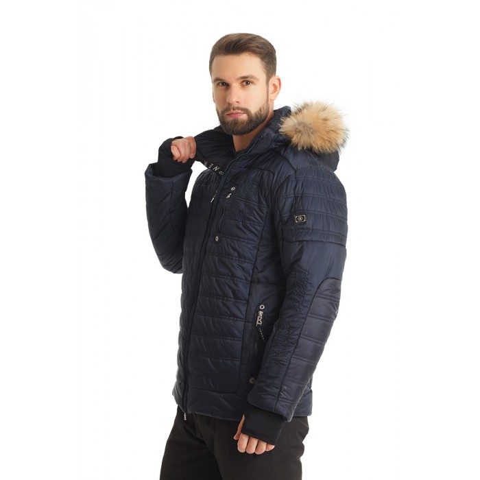 Чоловіча гірськолижна куртка BOGNER 6005 Темно-синя