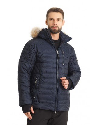 Чоловіча гірськолижна куртка BOGNER 6005 Темно-синя