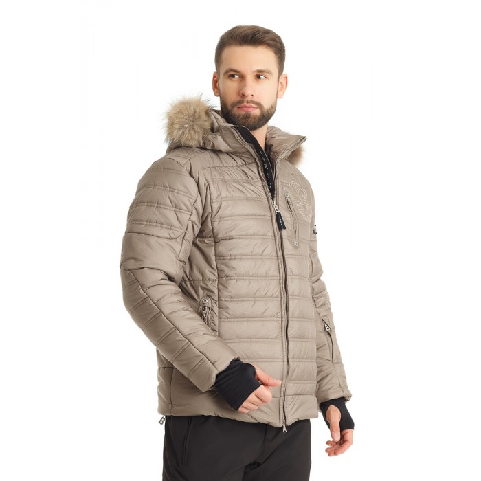 Чоловіча гірськолижна куртка BOGNER 6005 Бежевий