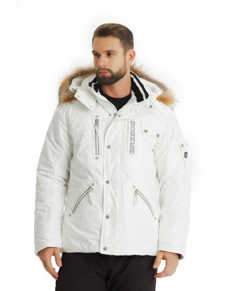 Чоловіча гірськолижна куртка BOGNER 6002 Біла