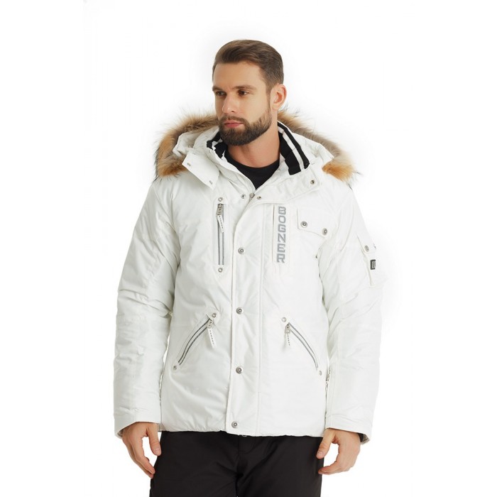 Чоловіча гірськолижна куртка BOGNER 6002 Біла