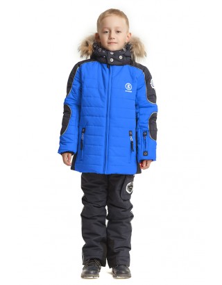 Дитячий гірськолижний костюм Bogner 6839 Електрик