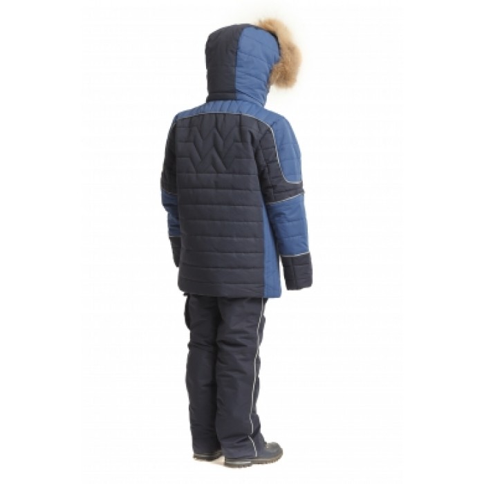 Дитячий гірськолижний костюм Bogner 6839 Темно-синій