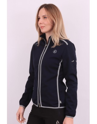 Женская ветровка/кофта BOGNER 12121 Темно-синяя