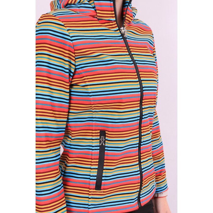 Женская ветровка windstopper  X Mountain Spirit 1501 Жёлто-кораловая