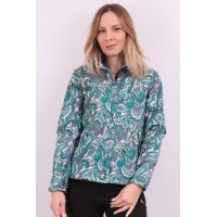 Жіноча Softshell ветровка Azimuth B2312 Зелена