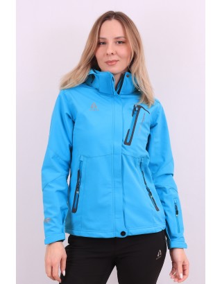 Женская Softshell ветровка Azimuth B7952 Голубая