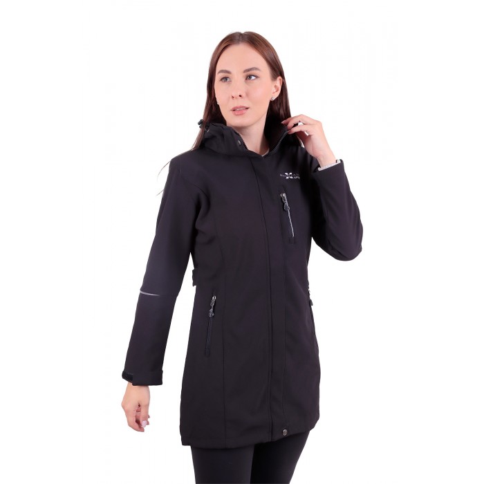 Жіноча Софтшел ветровка Windstopper X Mountain Spirit 1813 Чорна