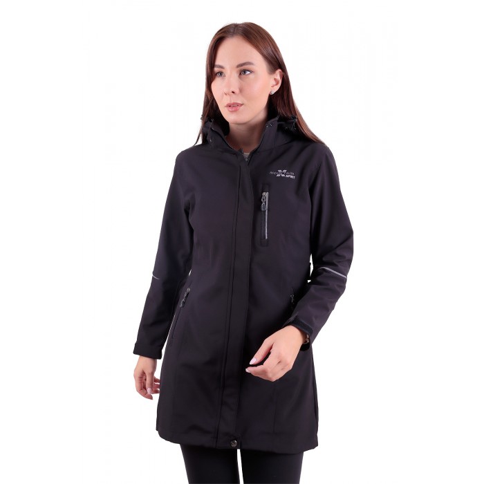 Жіноча Софтшел ветровка Windstopper X Mountain Spirit 1813 Чорна
