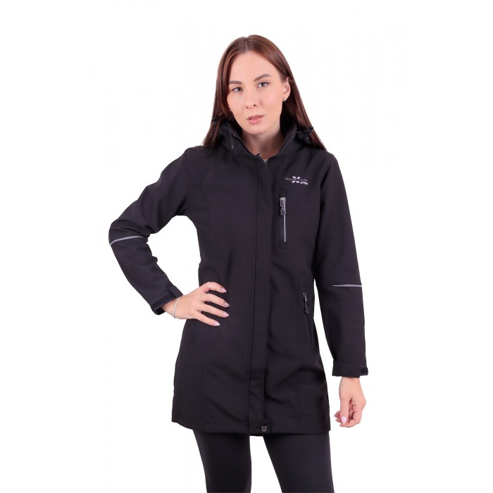 Жіноча Софтшел ветровка Windstopper X Mountain Spirit 1813 Чорна