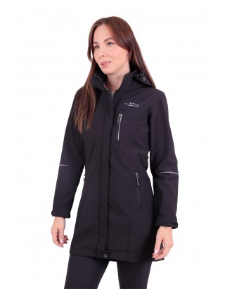 Женская Софтшел ветровка Windstopper X Mountain Spirit 1813 Черная