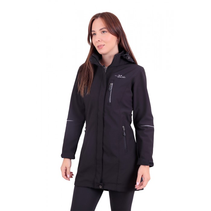 Жіноча Софтшел ветровка Windstopper X Mountain Spirit 1813 Чорна