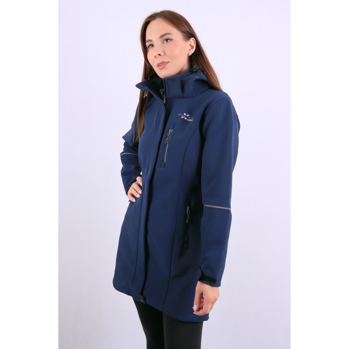 Жіноча Софтшел ветровка Windstopper X Mountain Spirit 1813 Синя