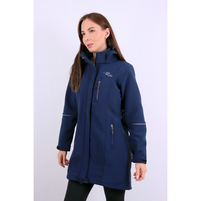 Жіноча Софтшел ветровка Windstopper X Mountain Spirit 1813 Синя