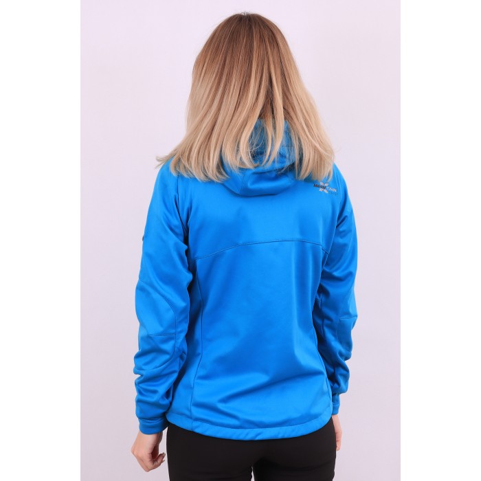 Женская Softshell ветровка на флисе X Mountain Spirit 09228 Голубая