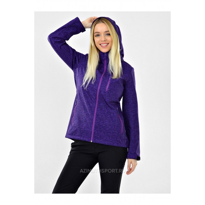 Жіноча ветровка Azimuth Windstopper B20552 Фіолетова