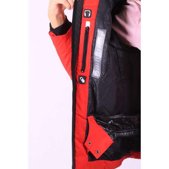 Женская горнолыжная куртка RUNZEER 2058 Красная