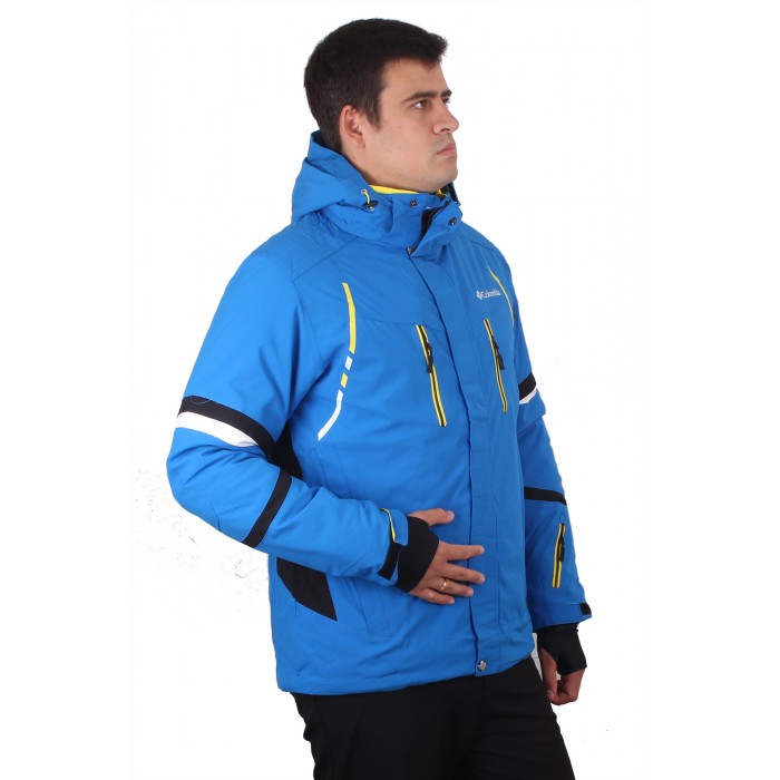 Гірськолижна куртка Columbia 8305 Omni-Tech блакитна