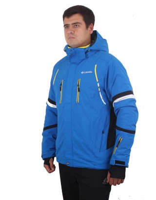 Горнолыжная куртка Columbia 8305 Omni-Tech (голубая)