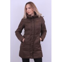 Жіноче зимове пальто RUNNING RIVER 4992 Коричнева