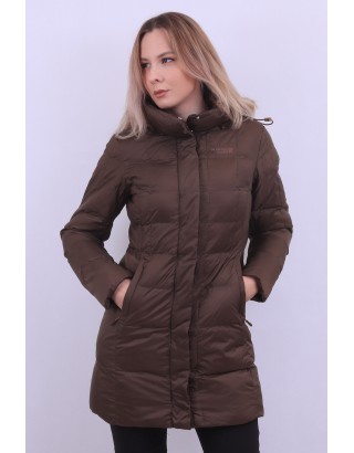 Жіноче зимове пальто RUNNING RIVER 4992 Коричнева