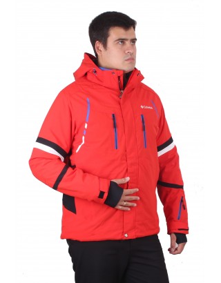 Горнолыжная куртка Columbia 8305 Omni-Tech (Красная)