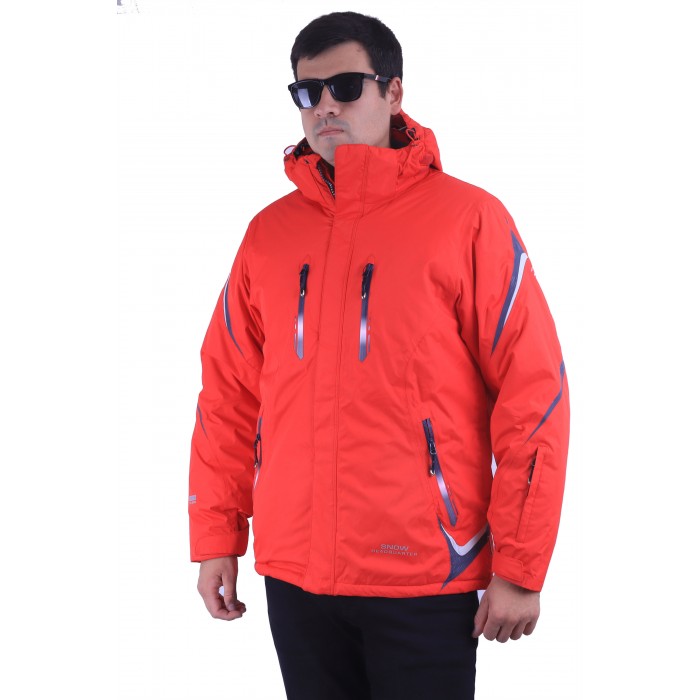 Мужская зимняя куртка Snow Headquarter A8091 Красная