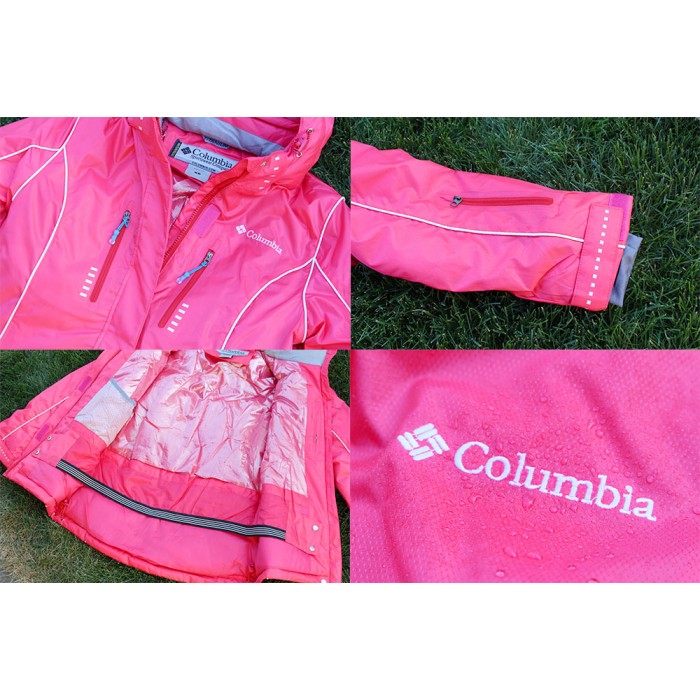 Гірськолижна куртка Columbia 1722 Omni-Tech Малинова
