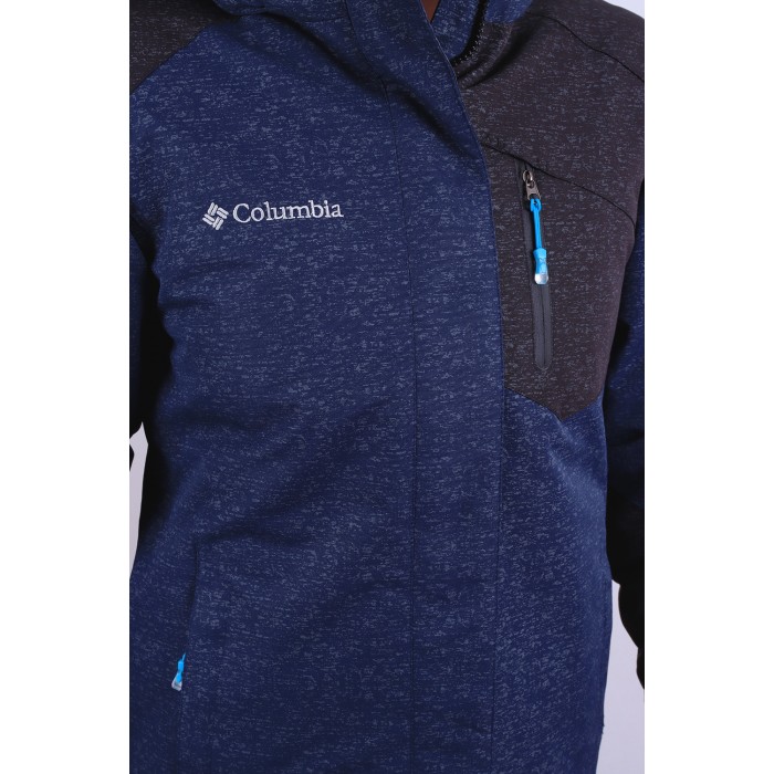 Гірськолижна куртка Columbia 8812 Omni-Tech Темно-синя