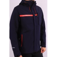 Мужская Softshell куртка Azimuth A123/22925 Темно-синяя