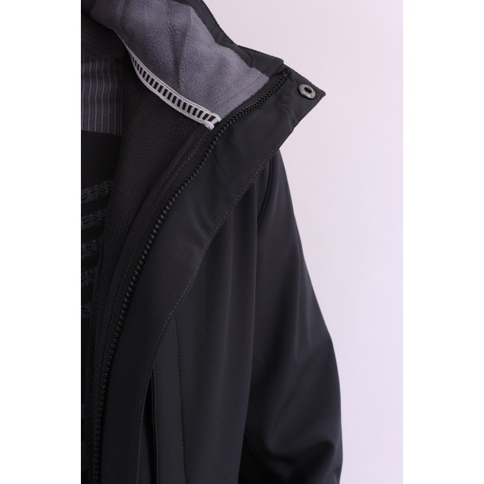 Мужская Softshell куртка Azimuth A123/22925 Темно-серая