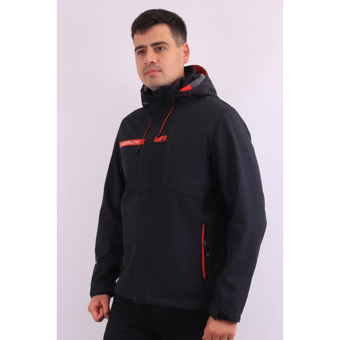 Мужская Softshell куртка большого размера Azimuth A123/22925-1 Темно-серая Мужская Softshell куртка большого размера Azimuth A123/22925-1 Темно-серая