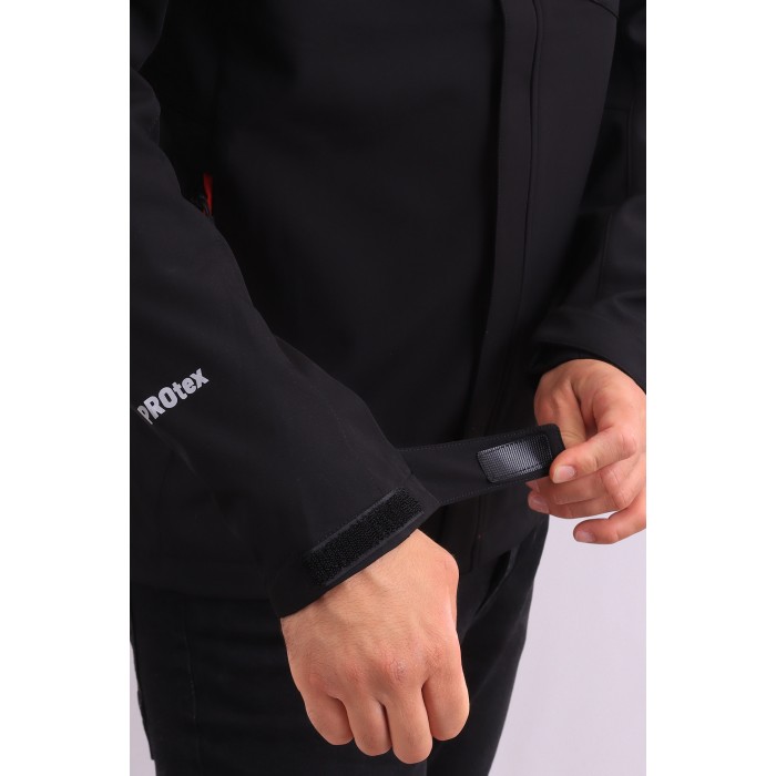 Мужская Softshell куртка большого размера Azimuth A123/22925-1 Черная Мужская Softshell куртка большого размера Azimuth A123/22925-1 Черная