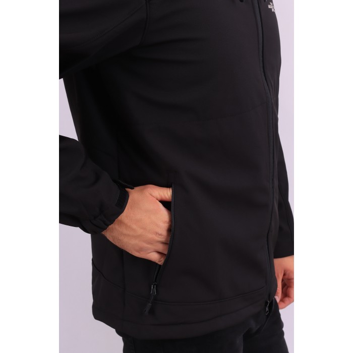 Мужская Softshell куртка  X Mountain Spirit 8036 Черная