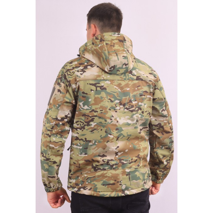 Мужская Softshell куртка X Mountain Spirit 8036 Мультикам Мужская Softshell куртка X Mountain Spirit 8036 Мультикам