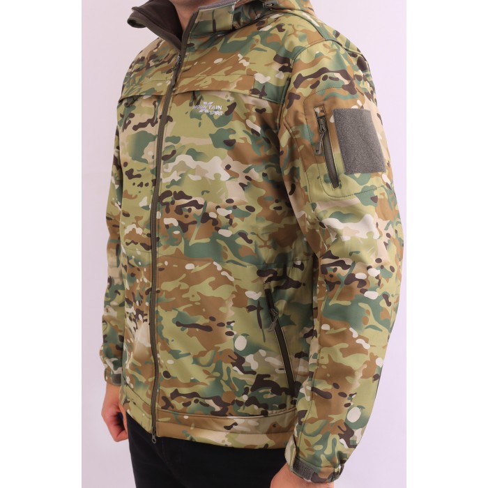 Мужская Softshell куртка X Mountain Spirit 8036 Мультикам Мужская Softshell куртка X Mountain Spirit 8036 Мультикам