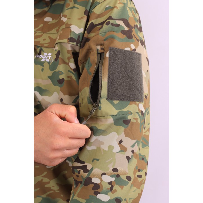 Мужская Softshell куртка X Mountain Spirit 8036 Мультикам Мужская Softshell куртка X Mountain Spirit 8036 Мультикам
