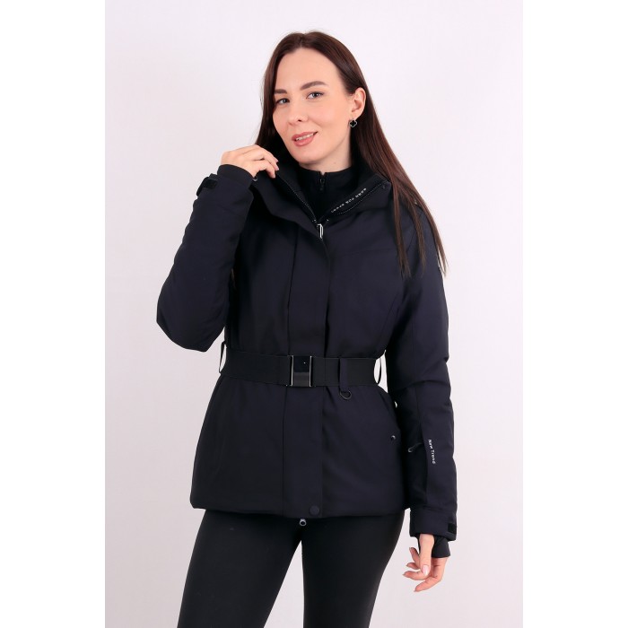 Жіноча гірськолижна куртка High Experience RH65088 чорна Жіноча гірськолижна куртка High Experience RH65088 чорна