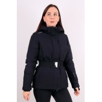 Жіноча гірськолижна куртка High Experience RH65088 чорна