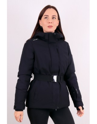 Жіноча гірськолижна куртка High Experience RH65088 чорна
