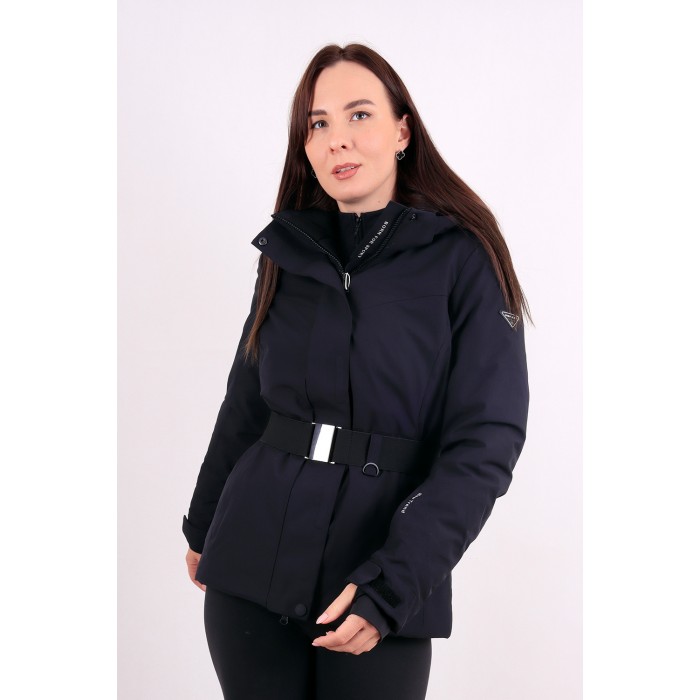 Жіноча гірськолижна куртка High Experience RH65088 чорна Жіноча гірськолижна куртка High Experience RH65088 чорна