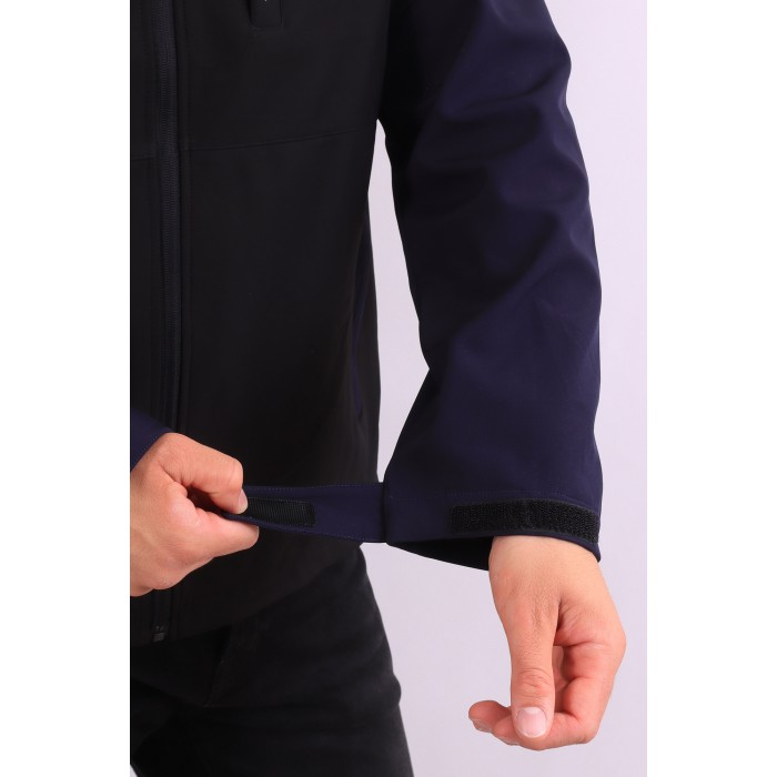 Мужская Softshell куртка Azimuth A22933 Темно-синяя