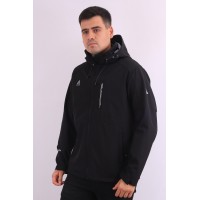 Чоловіча Softshell куртка Azimuth A22933 Чорна