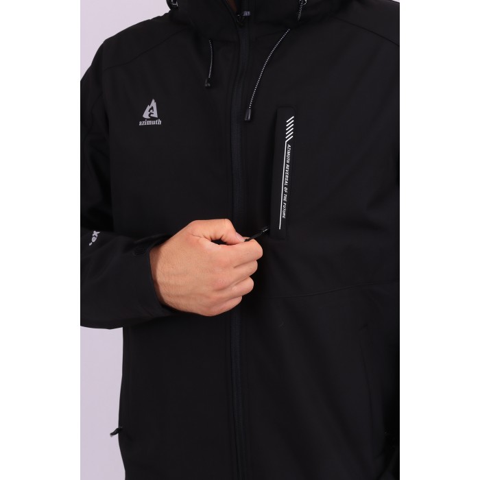 Мужская Softshell куртка Azimuth A22933 Черная