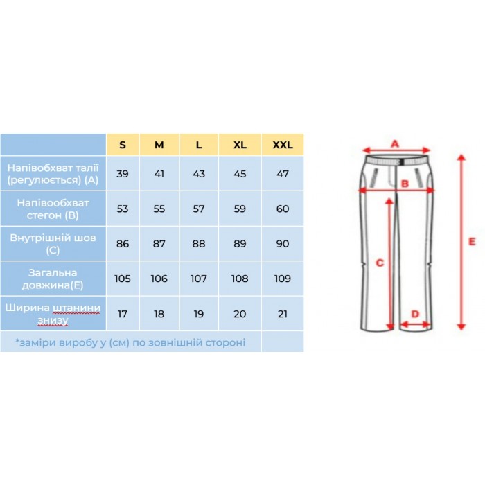 Штани софтшелл Windstopper Azimuth A66
