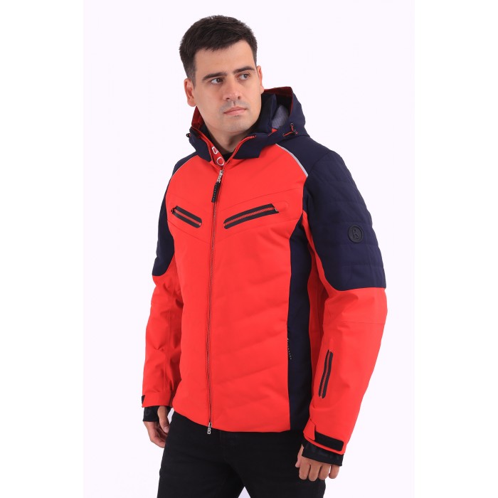 Чоловіча гірськолижна зимова куртка Bogner 839601 Синьо-червона Чоловіча гірськолижна зимова куртка Bogner 839601 Синьо-червона