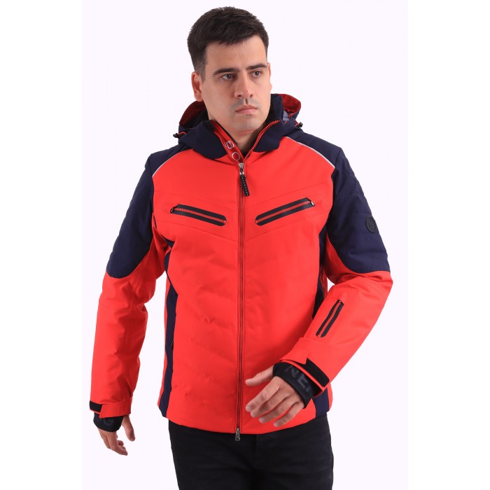 Чоловіча гірськолижна зимова куртка Bogner 839601 Синьо-червона Чоловіча гірськолижна зимова куртка Bogner 839601 Синьо-червона