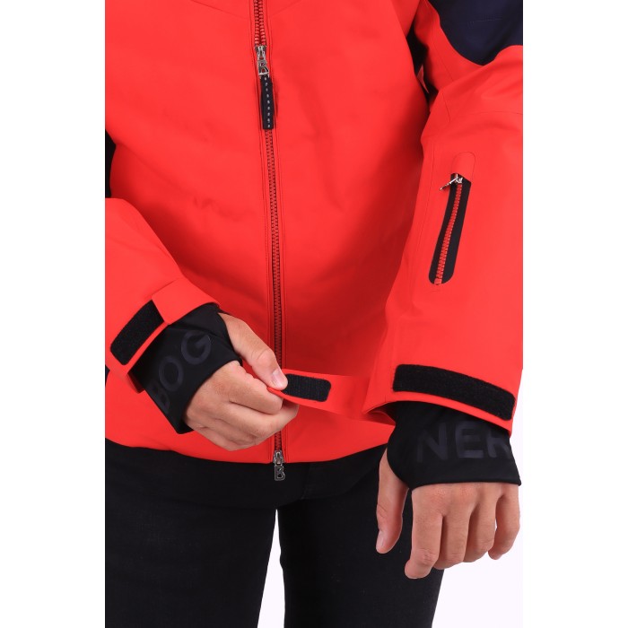 Чоловіча гірськолижна зимова куртка Bogner 839601 Синьо-червона Чоловіча гірськолижна зимова куртка Bogner 839601 Синьо-червона