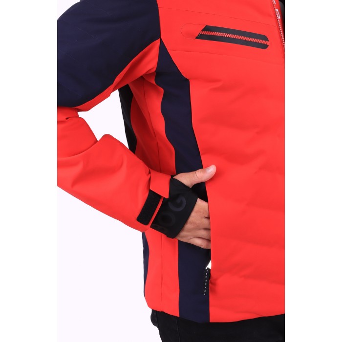 Чоловіча гірськолижна зимова куртка Bogner 839601 Синьо-червона Чоловіча гірськолижна зимова куртка Bogner 839601 Синьо-червона