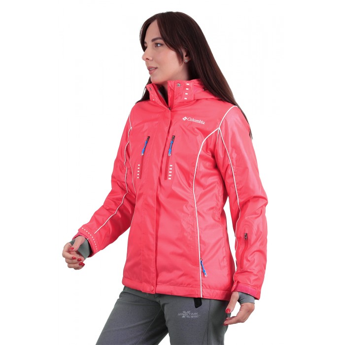 Гірськолижна куртка Columbia 1722 Omni-Tech Малинова